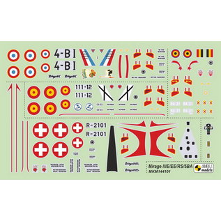 Mark I. Mirage IIIE/EE/RS/5BA "In Europe" - 1:144