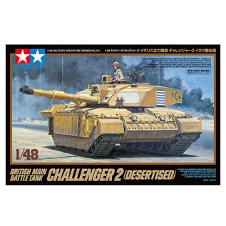 TAMIYA British Main Battle Tank Challenger 2 (Desertised) - 1:48