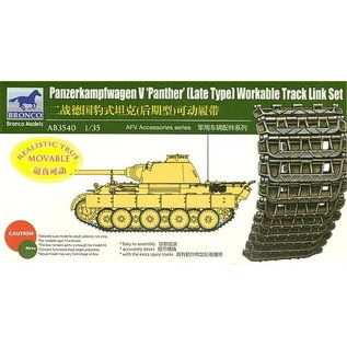 Bronco Models Pz.Kpfw. V Panther Workable Track Link Set - 1:35