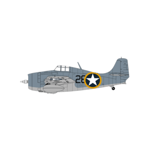 Airfix Grumman F4F-4 Wildcat - 1:72