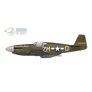 Arma Hobby North American F-6C Mustang - 1:72