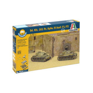 Italeri Sd.Kfz. 161 / Pz.Kpfw. IV Ausf. F1/F2 - 1:72