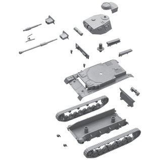 Italeri Sd.Kfz. 161 / Pz.Kpfw. IV Ausf. F1/F2 - 1:72