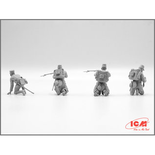 ICM WWI Belgian Infantry - 1:35