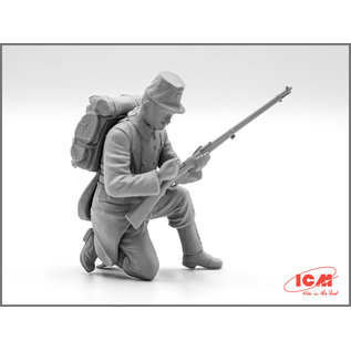 ICM WWI Belgian Infantry - 1:35