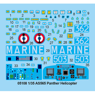 Trumpeter Eurocopter AS565 "Panther" (Dauphin) - 1:35