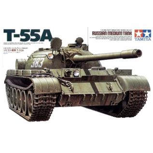 TAMIYA Russian Medium Tank T-55A - 1:35