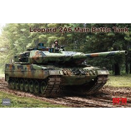 Ryefield Model RFM - German MBT Leopard 2A6 w/workable track links - 1:35