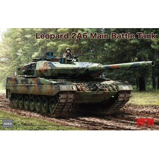 Ryefield Model German MBT Leopard 2A6 w/workable track links - 1:35