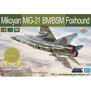 AMK - Avantgarde Model Kits Mikoyan MiG-31 BM/BSM Foxhound - 1:48