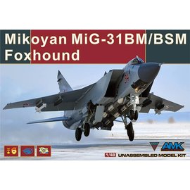 AMK - Avantgarde Model Kits AMK - Mikoyan MiG-31 BM/BSM Foxhound - 1:48