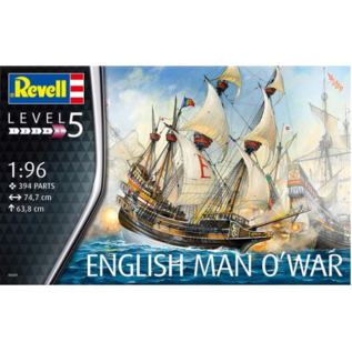 Revell English Man O'War - 1:96