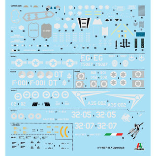 Italeri Lockheed Martin F-35A Lightning II - CTOL-Version - 1:72