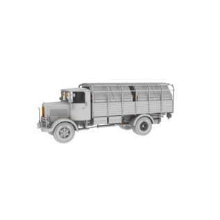 IBG Models 3Ro Italian Truck - 90/53 Ammunition Carrier - 1:72