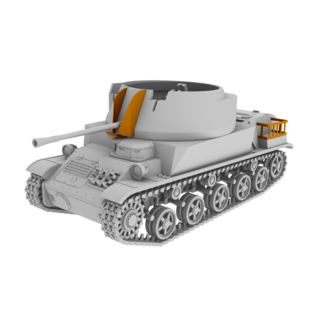 IBG Models Landsverk L-62 Anti-II – Finnish Selfpropelled Anti-Aircraft Gun - 1:72