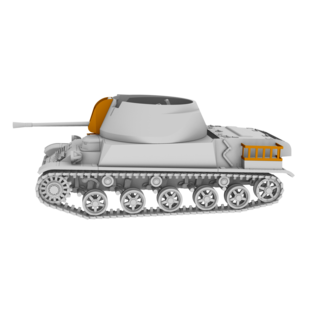 IBG Models Landsverk L-62 Anti-II – Finnish Selfpropelled Anti-Aircraft Gun - 1:72