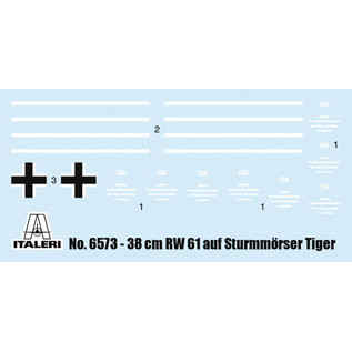 Italeri 38 cm RW 61 auf Sturmmörser Tiger - 1:35