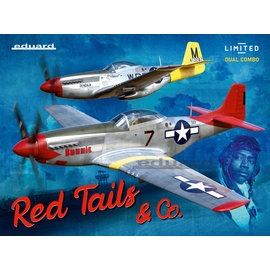 Eduard Eduard - Red Tails & Co. P-51D Dual Combo - Limited Edition - 1:48