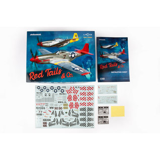 Eduard Red Tails & Co. P-51D Dual Combo - Limited Edition - 1:48