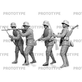 ICM WWI German Infantry in armor - 1:35