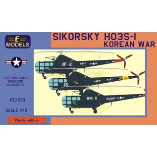 LF Models Sikorsky HO3S-1 Korean war (3x camo) - 1:72