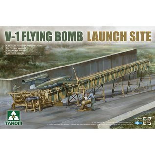 TAKOM V-1 Flying Bomb with Launch Site - 1:35