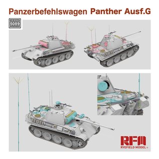 Ryefield Model Panzerbefehlswagen Panther Ausf.G - 1:35