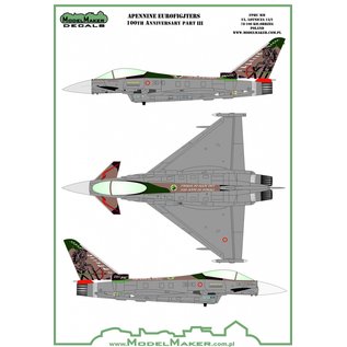 Modelmaker Decals Apennine Eurofighters Part 3 - 1:48
