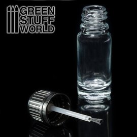 Green Stuff World Green Stuff World - leere Glasflasche m. Pinsel / Empty Crystal Bottle with Brush