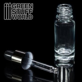 Green Stuff World Green Stuff World - leere Glasflasche m. Pipette / Empty Crystal Bottle with Pipette