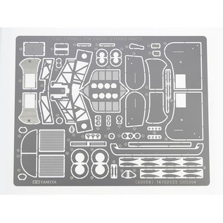 TAMIYA Tyrrell P34 Six Wheeler 1976 Japan GP w/Photo-etched Parts - 1:20