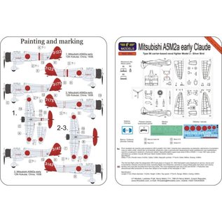 LF Models Mitsubishi A5M1 Claude "Silver Bird" - 1:72