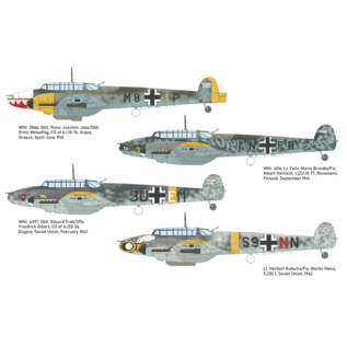 Eduard Messerschmitt Bf 110E - Weekend Edition - 1:72