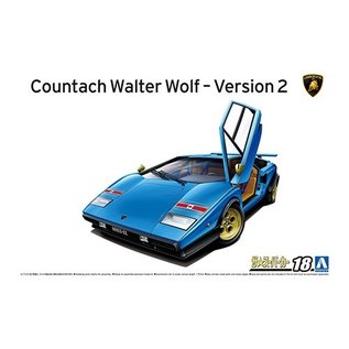 Aoshima Lamborghini Wolf Countach Version 2 - 1:24