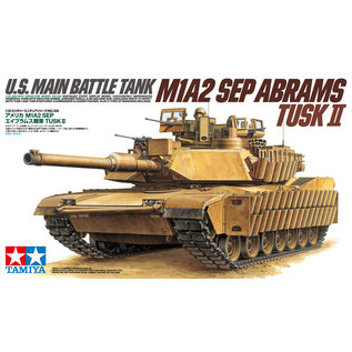 TAMIYA U.S. Main Battle Tank M1A2 SEP Abrams Tusk II - 1:35