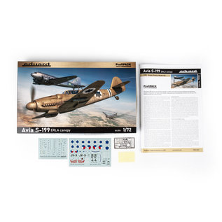 Eduard Avia S-199 Erla-Canopy - ProfiPack - 1:72