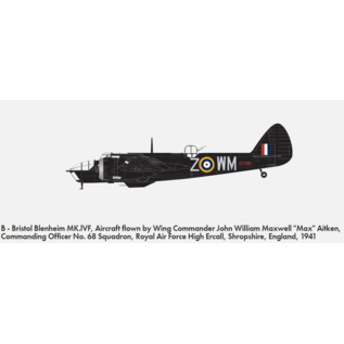 Airfix Bristol Blenheim Mk.IVF Fighter - 1:72