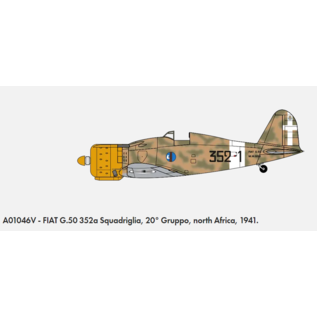 Airfix Fiat G.50 - Vintage Classics - 1:72