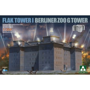 TAKOM Flak Tower I Berliner Zoo G Tower - 1:350