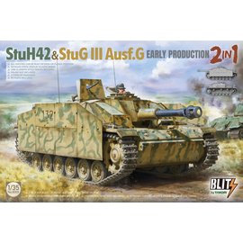 TAKOM TAKOM - StuH 42 & StuG III Ausf.G Early Production 2 in 1 - 1:35