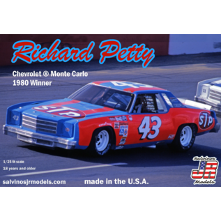 Salvinos JR Models Richard Petty Chevrolet ® Monte Carlo 1980 Winner - 1:25