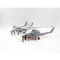 ICM Forward Base - OV-10A Bronco & AH-1G Huey Cobra w/Pilots & Ground Personel - 1:48