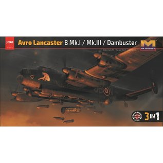 Hong Kong Models Avro Lancaster B Mk. l / Mk. III "Dambuster" Limited Edition Merit Exclusive (3 in 1) - 1:32