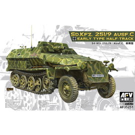 AFV-Club AFV-Club - Sd.Kfz. 251/9 Ausführung C early type halftrack - 1:35