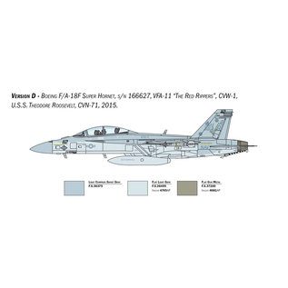 Italeri Boeing F/A-18F Super Hornet U.S. Navy Special Colors - 1:48