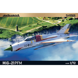 Eduard Eduard - Mikojan-Gurewitsch MiG-21PFM - ProfiPack - 1:72