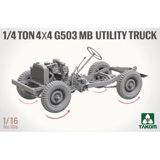 TAKOM ¼-ton 4×4 G503 MB Utility Truck - 1:16