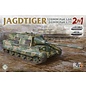 TAKOM TAKOM - Jagdtiger 128 mm Pak L66 & 88mm Pak L71 - 2 in 1 - 1:35