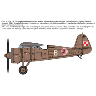 IBG Models PZL P.11c Polish Fighter - 1:72