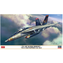 Hasegawa Hasegawa - Boeing F/A-18F Super Hornet "VFA-11 Red Rippers CAG 2013" - Limited Edition - 1:72